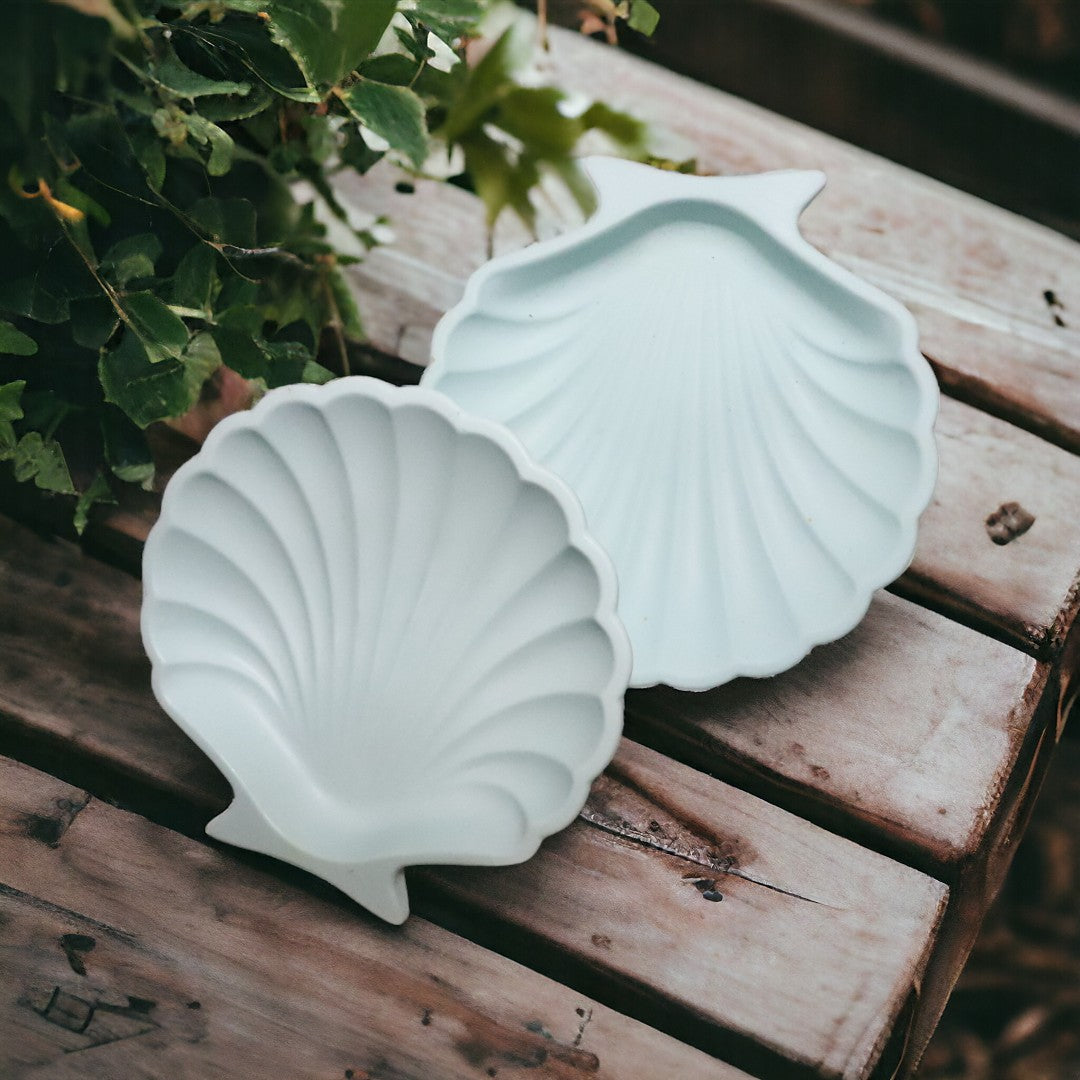 Coupelle en coquillage bleu