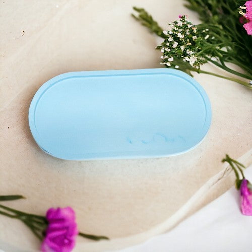 Plateau vide-poche bleu turquois